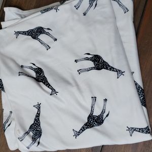 Mason Grey NWOT Mini Giraffe Swaddle Blanket